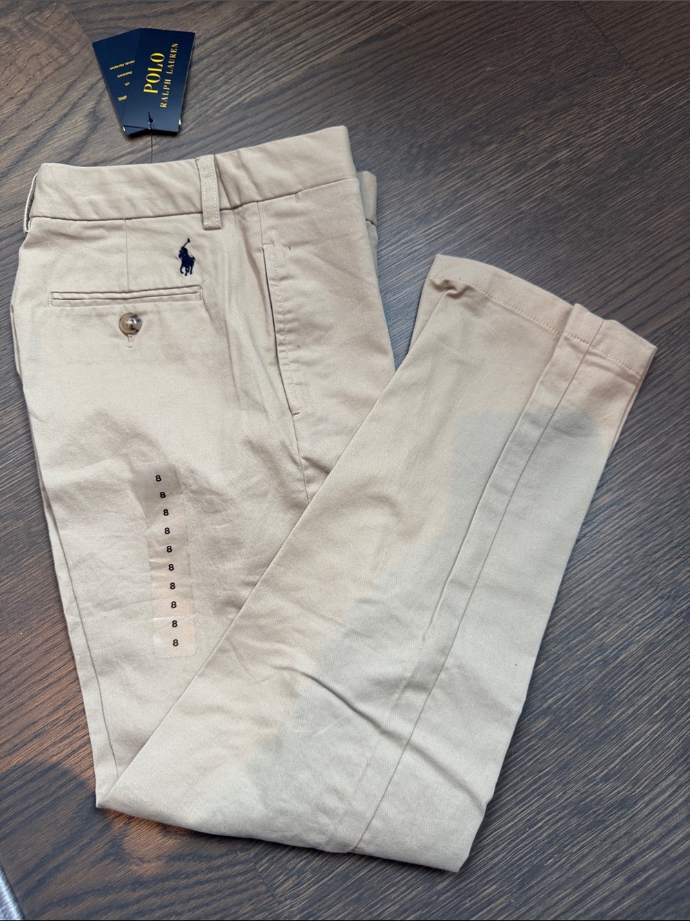 Polo by Ralph Lauren Beige/Tan Cotton Chino Pants